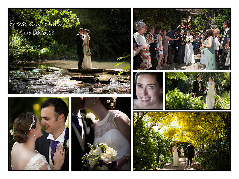 Summer wedding in Abbey House Gardens