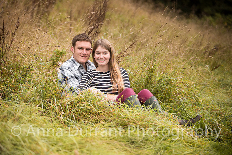 Sitting amonst the long grass near Castle Combe
