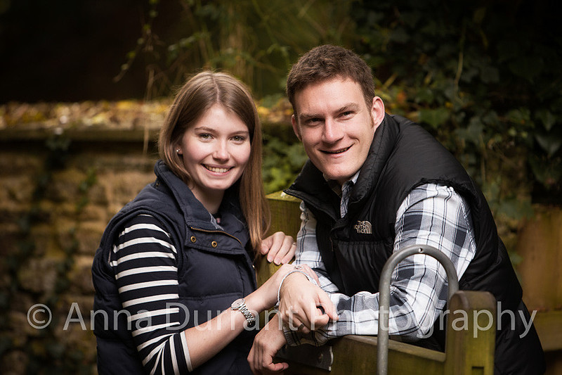 Engagement photography near Castle Combe